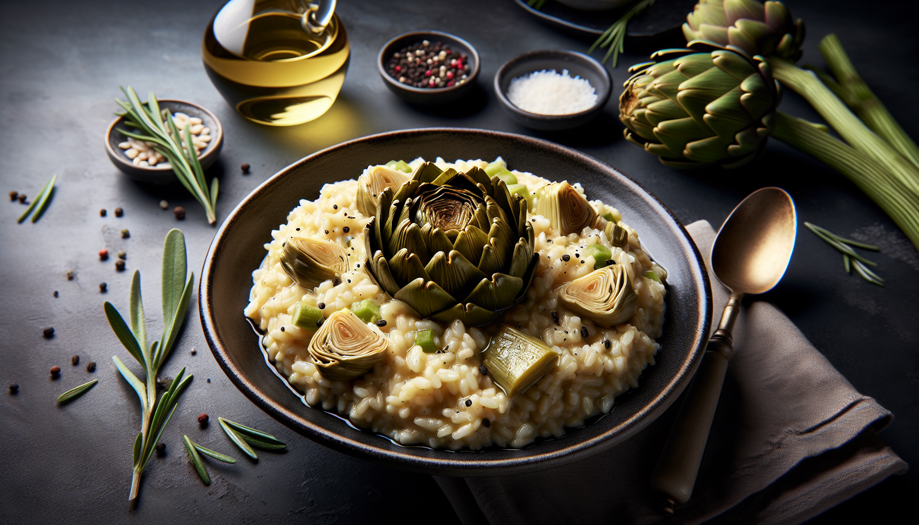 Risotto con i carciofi